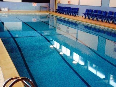 The Sweyne School swimming pool